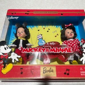 Barbie Collectibles Tommy and Kelly Dress as Mickey and Minnie